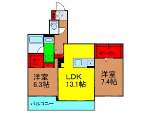 ShaMaison Soleilの物件間取画像